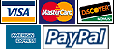 We accept payments from paypal users.